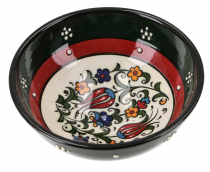 1 pcs. Oriental ceramic bowl, bowl, cereal bowl, hand painted - Ø..