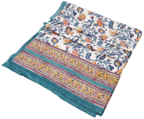Blockdruck Tagesdecke, Bett & Sofa�berwurf, handgearbeiteter ..