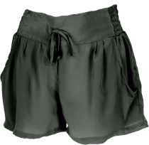 Lightweight panties, silky shorts - gray