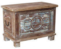 Antique wooden chest - model 6