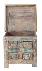Antique wooden chest - model 7
