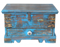 Antique wooden chest - model 10