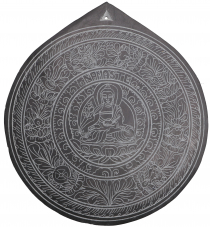 Tibetan stone image, slate relief - Buddha 2