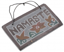 Tibetan stone image, slate relief - Namaste 5