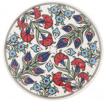 Orientalischer Keramikuntersetzer, runder Untersetzer - Muster 15
