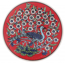 Orientalischer Keramikuntersetzer, runder Untersetzer - Muster 19