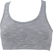 BraTop, yoga top made from organic cotton - aqua