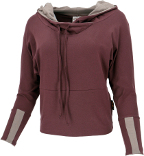 Hoodie aus Bio-Baumwolle, talliertes Kapuzenshirt, Yogashirt - ca..