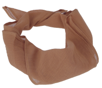 Indian cotton scarf, square cotton scarf, bandana 50*50 cm - brow..