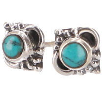 Filigrane Silberohrring, zierliche Ohrstecker aus Sterlingsilber ..