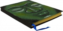 Notizbuch, Tagebuch - Budha grün