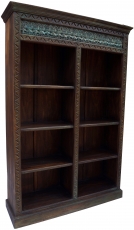 Elaborately decorated bookcase in vintage look - model 10