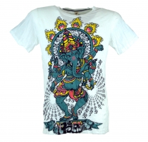Baba T-Shirt - Ganesh / weiß