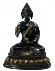 Brass Buddha statue Amoghasiddhi Mudra 16 cm - model 1