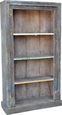 Aufwendig verziertes Bücherregal im Vintage Look - Modell 30