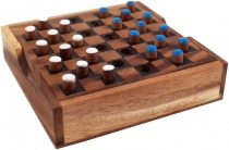 Board game, wooden parlour game - Checkers
