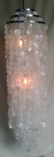 Ceiling Lamp/Ceiling Lamp, Shell Lamp made of hundreds of capiz, ..