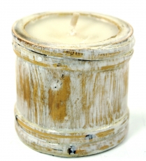 Exotic Bali scented candle bamboo