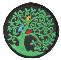 Patches (Aufnäher) Tree of life - grün