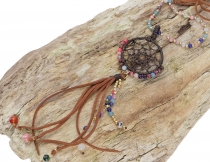 Ethno necklace, costume jewellery chain dreamcatcher with adjusta..