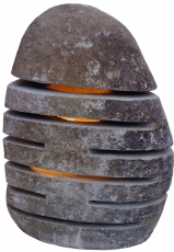 River stone lamp 1 (30 cm)