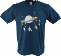 Fun Retro Art T-Shirt - Space Dance