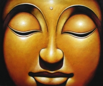 Painting on canvas Buddha 100*120 cm - Motif 8