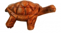 Geschnitzte kleine Deko Figur - Schildkröte 1