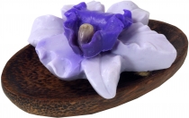 Handgeformte `Fruit & Flower` Seife - Orchidee lila