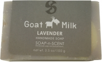 Handgemachte Ziegenmilch Seife, 100 g Fair Trade - Lavendel