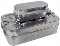 Stainless steel lunch box, breakfast box, lunch box, snack box 2è..