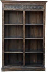 Elaborately decorated bookcase in vintage look - model 27
