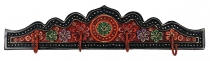 Indian vintage hook rail, coat rack - design 4