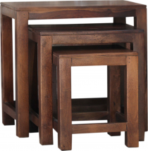 Stool, side table set with 3 stools