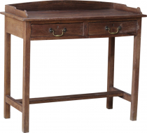 Vintage desk with 2 drawers - model 46