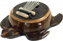 Musikinstrument aus Holz, Schildkröte geschnitzt aus Holz & K..