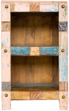 Rustic bookcase, solid wood, bedside cabinet, corridor cabinet - ..