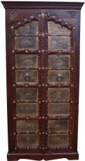 Cupboard, wardrobe, solid wood, colonial style - model 9