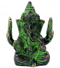 Brass figure Ganesha statue 6 cm - motif 8