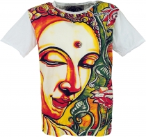 Mirror T-Shirt - Buddha / weiß