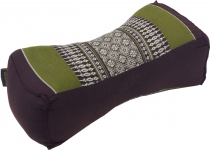 Neck cushion, neck support Thai cushion Kapok - black/green/grey