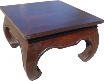 Opium table floor table, coffee table from India 100*100 cm