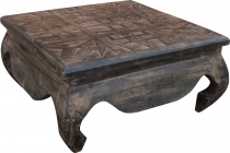 Opium tables, coffee table, side table, coffee table, carved