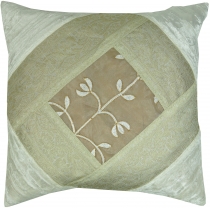 Oriental velvet brocade cushion cover, pillowcase, decorative pil..