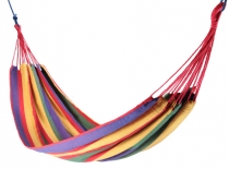 Outdoor hammock,200x150 cm, 1-2 persons - multicolour