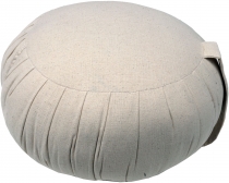Round monochrome meditation cushion Yoga cushion, seat cushion, f..