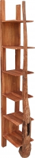 Narrow teak shelf - model 14