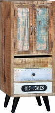 Drawer cabinet with legs in vintage design - Model 2