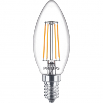 4.3 W LED lamp filament PHILIPS E14 470 lm (~ 40 W) - warm white
