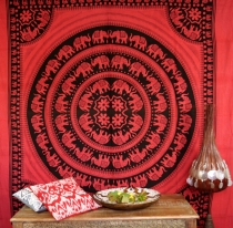 Wall hanging, wall scarf, mandala, bedspread Celtic - Design 17
